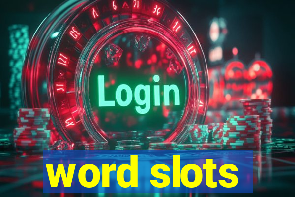 word slots