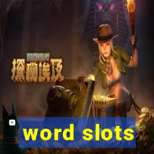 word slots