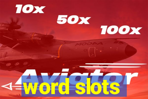 word slots