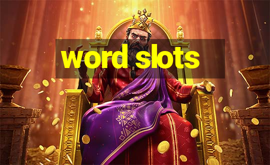 word slots