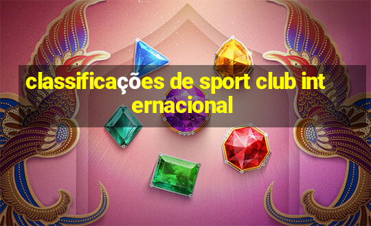 classificações de sport club internacional