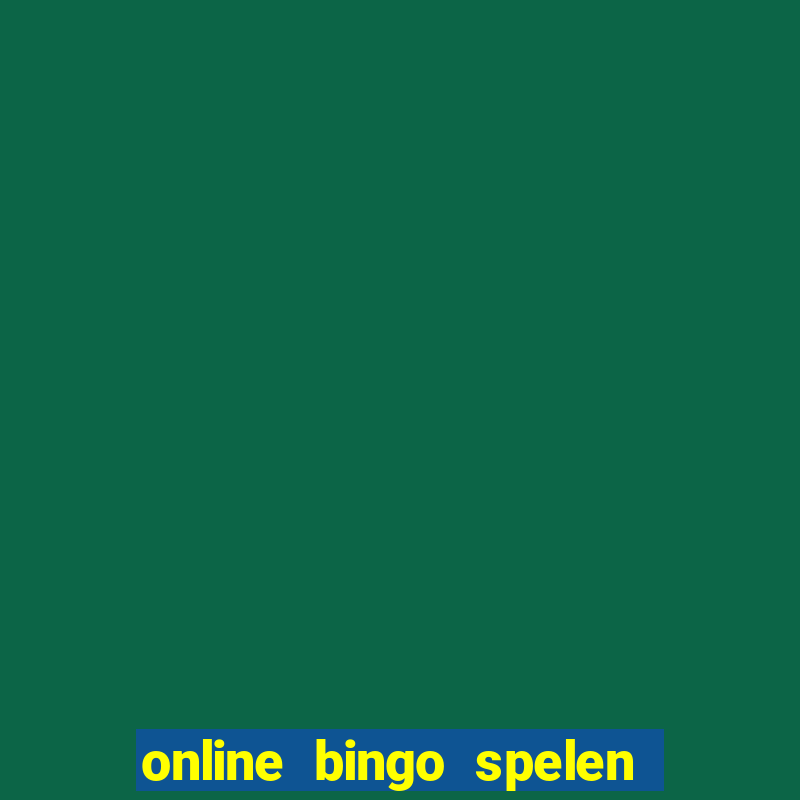 online bingo spelen met geld