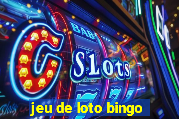 jeu de loto bingo