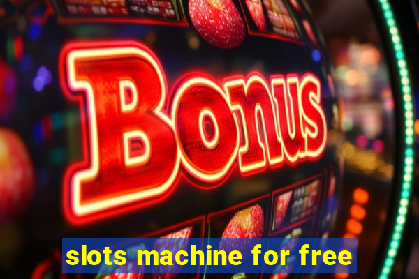 slots machine for free