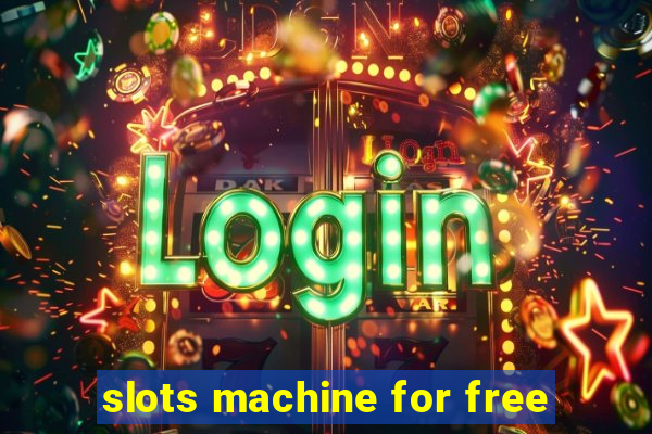 slots machine for free