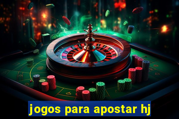 jogos para apostar hj