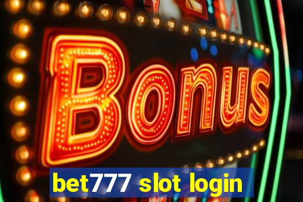 bet777 slot login