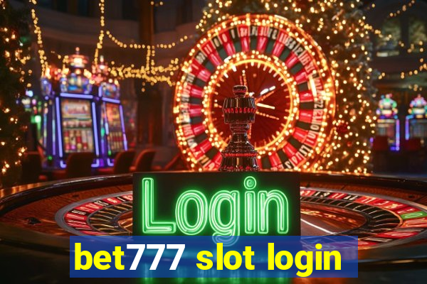 bet777 slot login