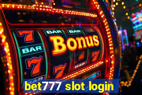 bet777 slot login