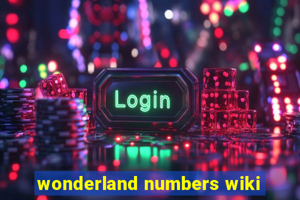 wonderland numbers wiki