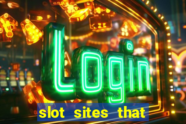 slot sites that accept paypal