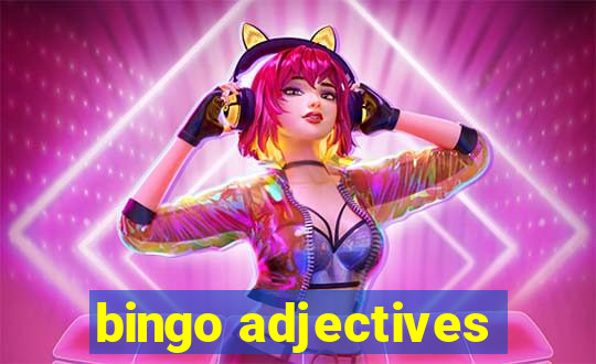 bingo adjectives