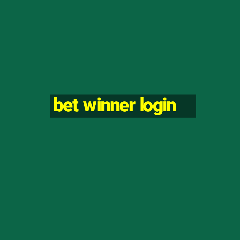 bet winner login