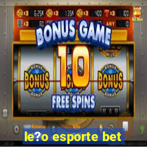 le?o esporte bet