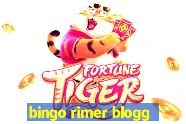 bingo rimer blogg