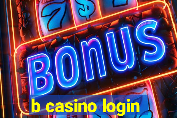 b casino login