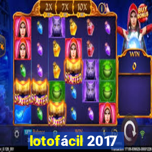 lotofácil 2017