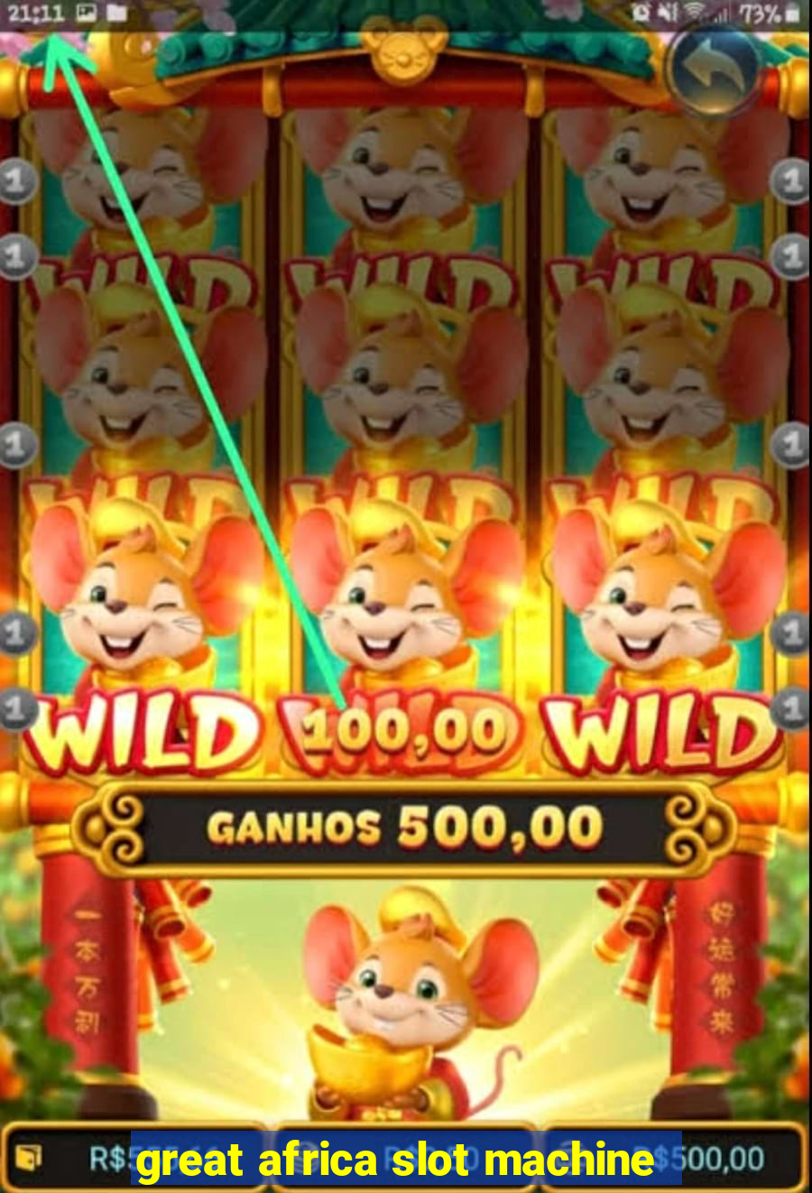 great africa slot machine