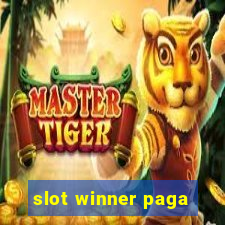 slot winner paga