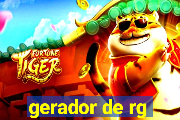 gerador de rg