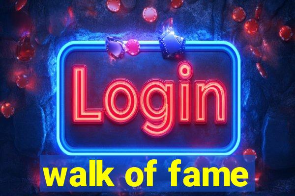 walk of fame