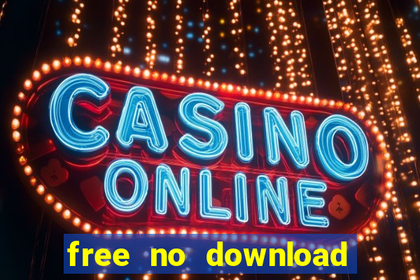 free no download slot machines