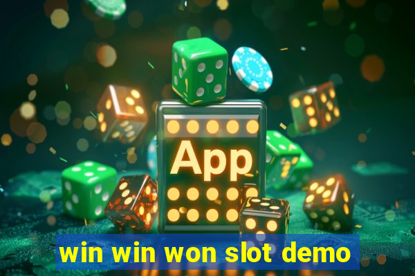 win win won slot demo