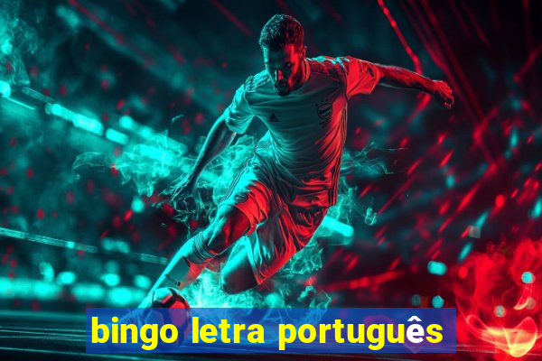 bingo letra português