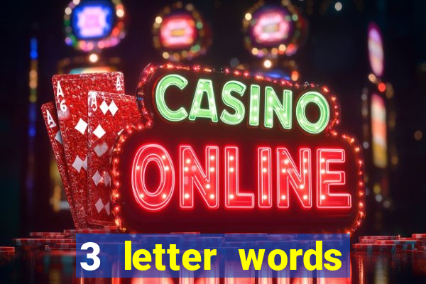 3 letter words from casino