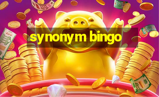 synonym bingo