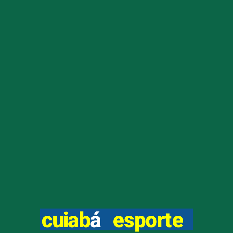 cuiabá esporte clube x fluminense