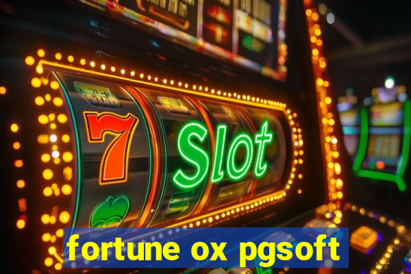 fortune ox pgsoft