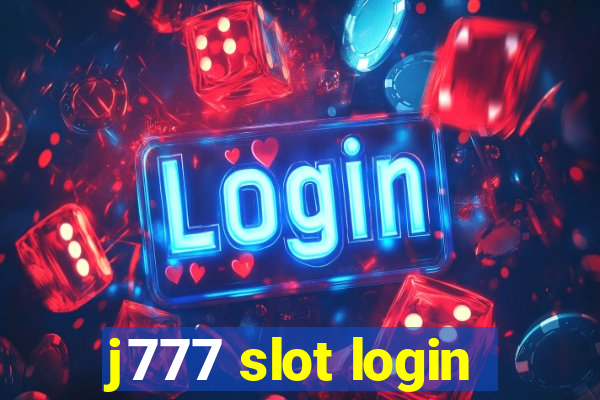 j777 slot login