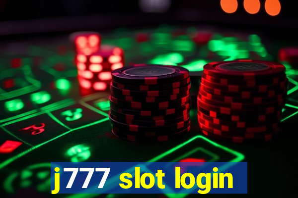 j777 slot login