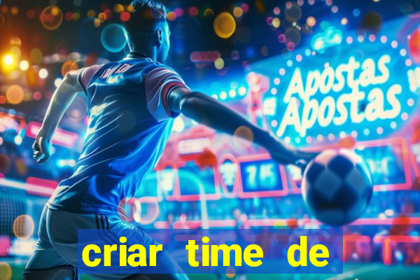 criar time de futebol simulador