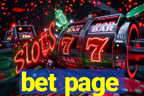 bet page