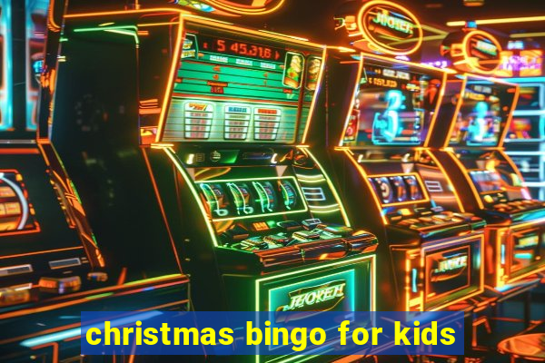 christmas bingo for kids