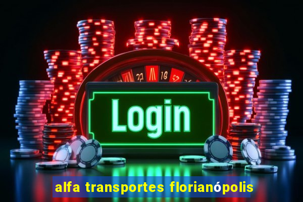 alfa transportes florianópolis