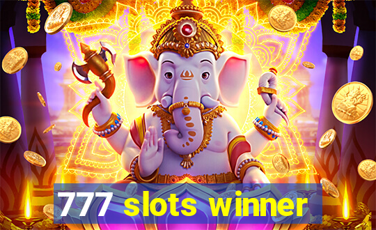 777 slots winner