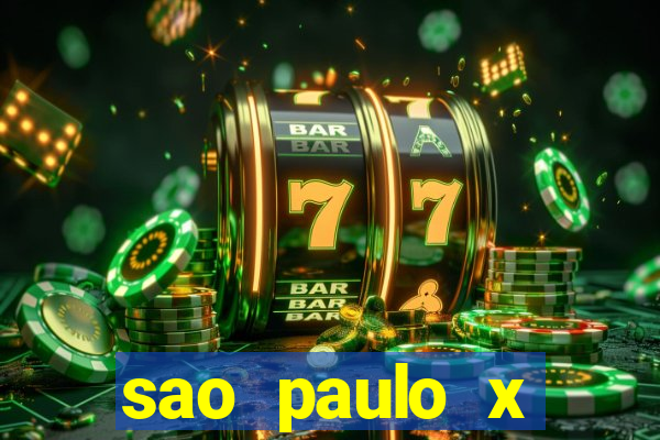 sao paulo x cruzeiro palpite