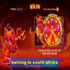 betting in south africa