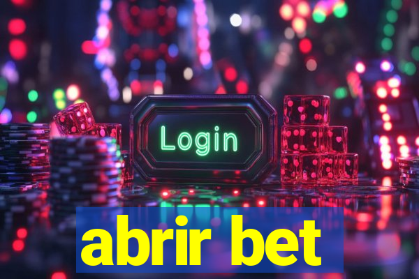 abrir bet