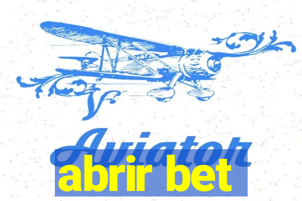 abrir bet