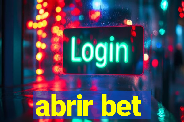 abrir bet