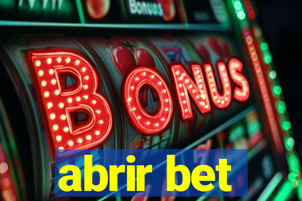 abrir bet