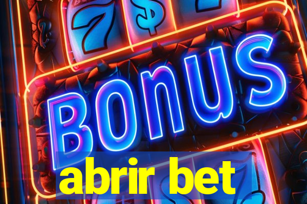 abrir bet