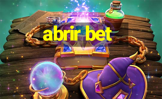 abrir bet