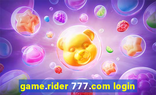 game.rider 777.com login