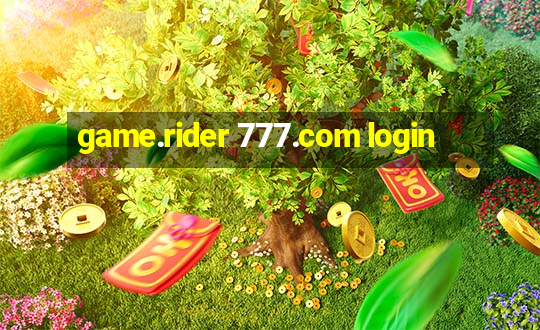 game.rider 777.com login