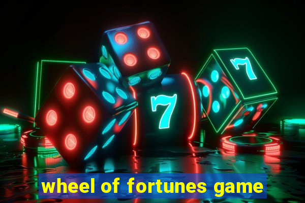 wheel of fortunes game